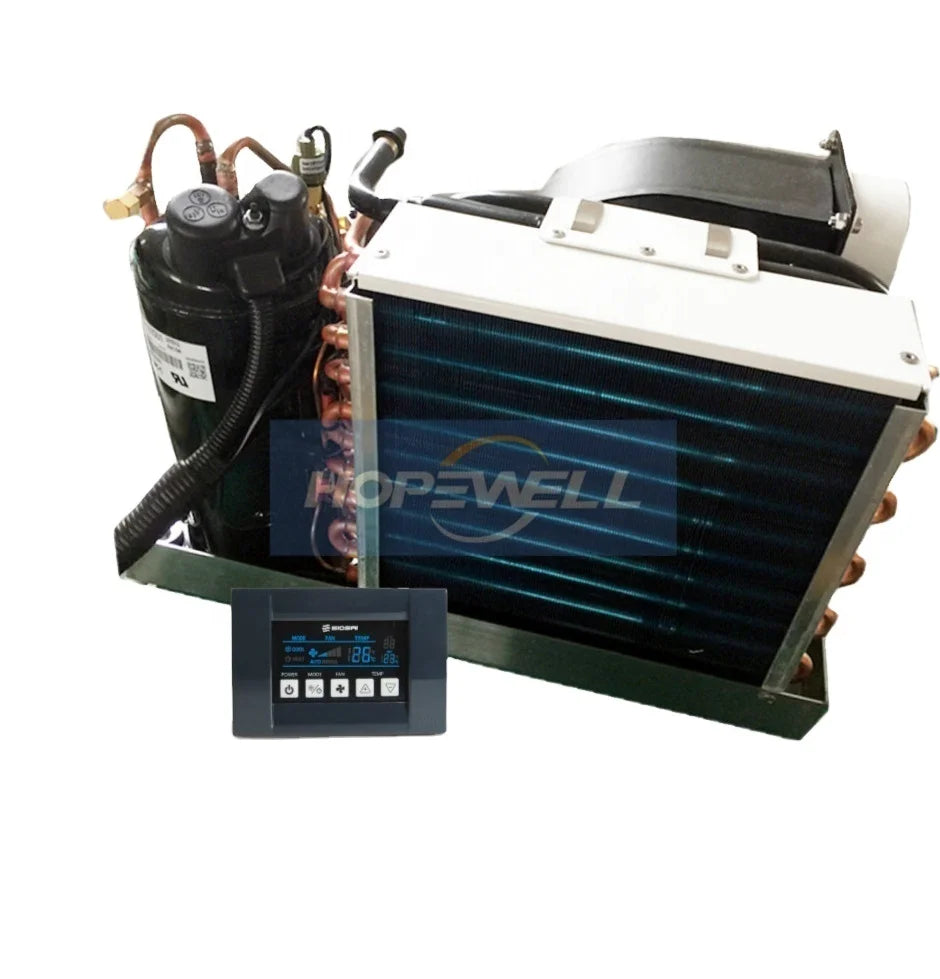 HOPEWELL 220V Marine Self Contained 8000BTU Seawater Cooled Eco-Friendly Air Conditioner for Boat/Yacht
