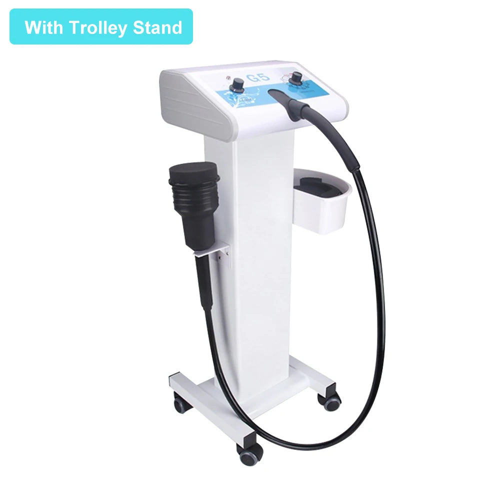 Vibrating G5 Massage Machine Slimming Muscle Massager Cellulite Removal Home Used Weight Loss Body Apparatus with Trolley Stand