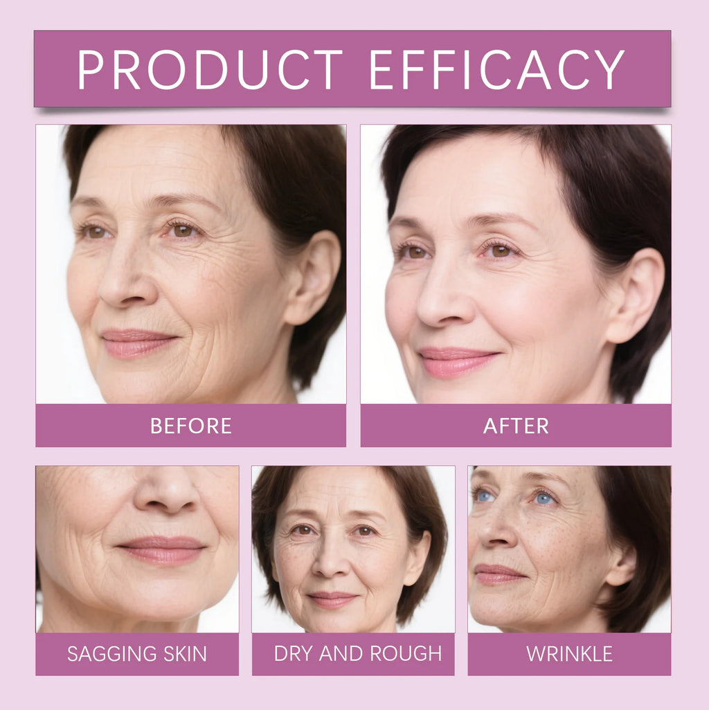 Moisturizing Balm Stick Collagen Hydrating Smoothing Nourishing Face Neck Care Silky Lightweight Portable Skincare Cream Stick