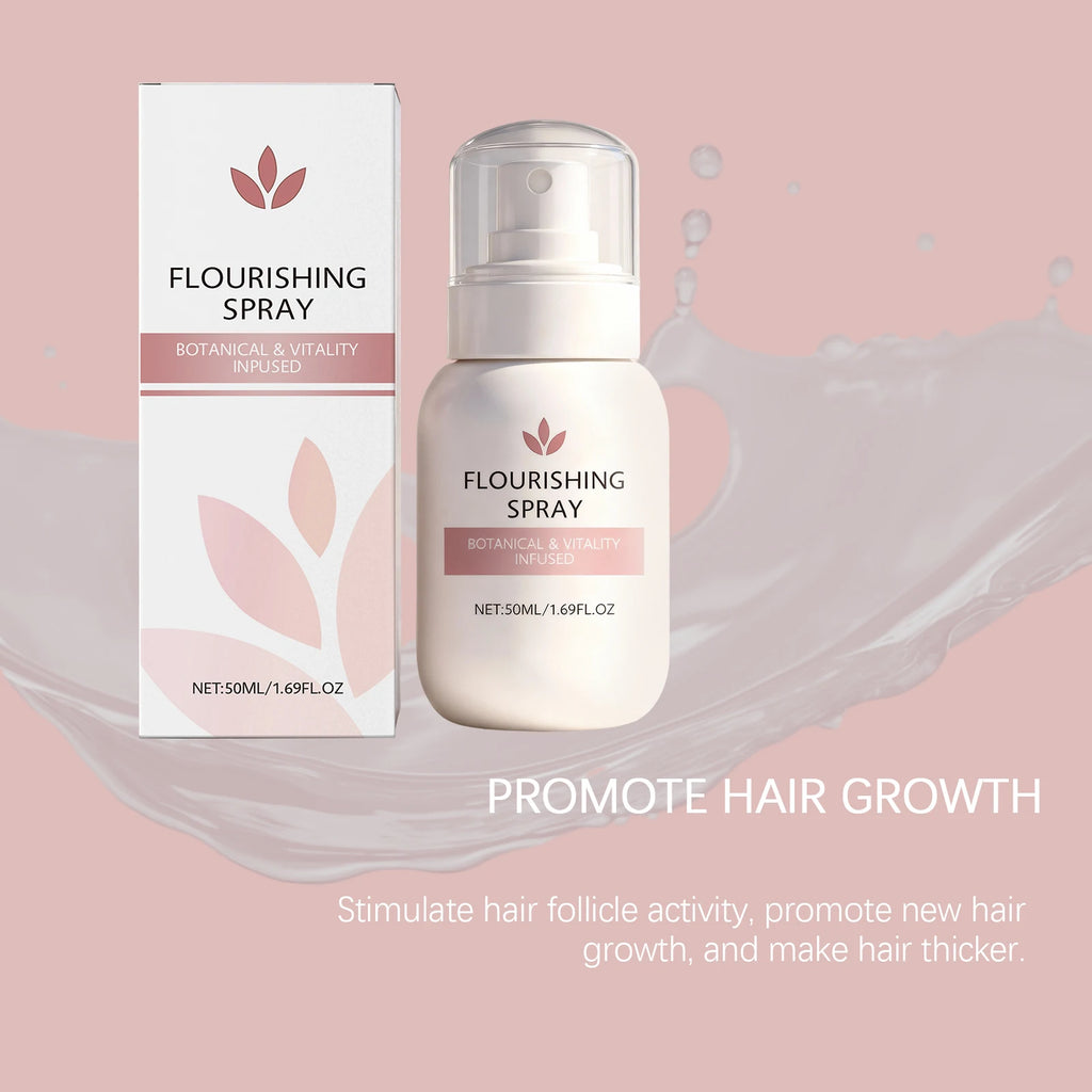 50ml Hair Growth spray Hair Regrowth Treatment Hair Fall Control Serum Plant Dense Hair Serum Spray Biotin Strengthen Hair Roots
