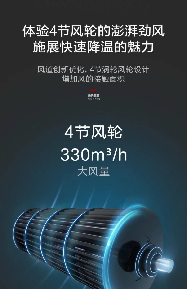 Air conditioner fan household refrigerator small air conditioner, single cooling soft sound mobile water cooling fan  air cooler