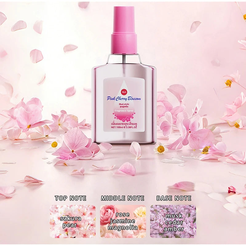 Floral Unisex Fragrance High-end Baby Milk Scented Pagoda-shaped Eau De Toilette Fresh Vanilla Lavender Deodorizing Body Spray