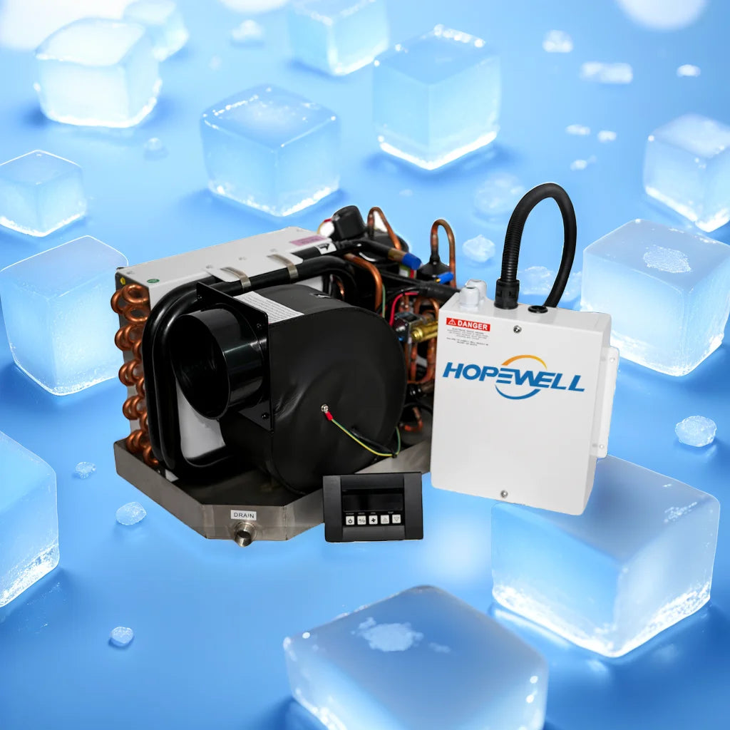 Hopewell Marine Self Contained 8000BTU 220V 60HZ OEM/ODM Water Cooled Eco-Friendly Yacht Boat Air Conditioner R410a TECUMSEH