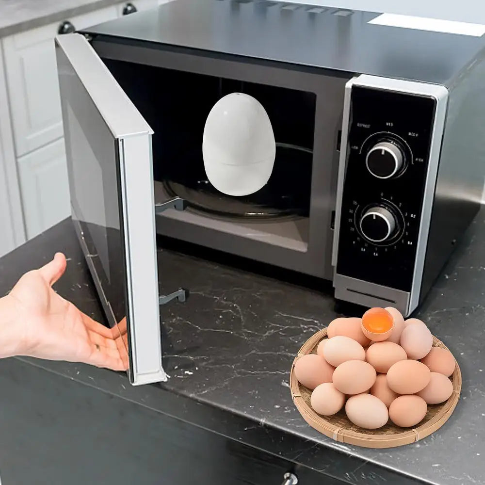 Egg Cooker for Microwave Microwave Egg Cooker Maker Rapid Egg Cooker for Hard Soft Boiled Egg Egg Boiler Kitchen Gadgets