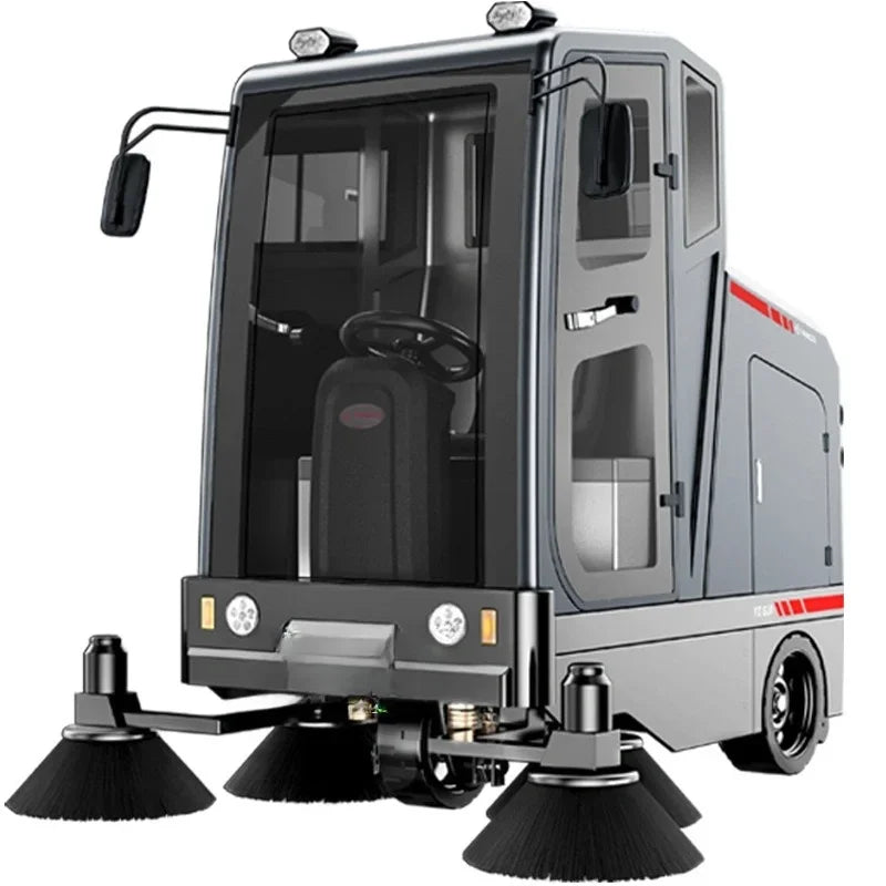 Property electric sweeper for factory workshop