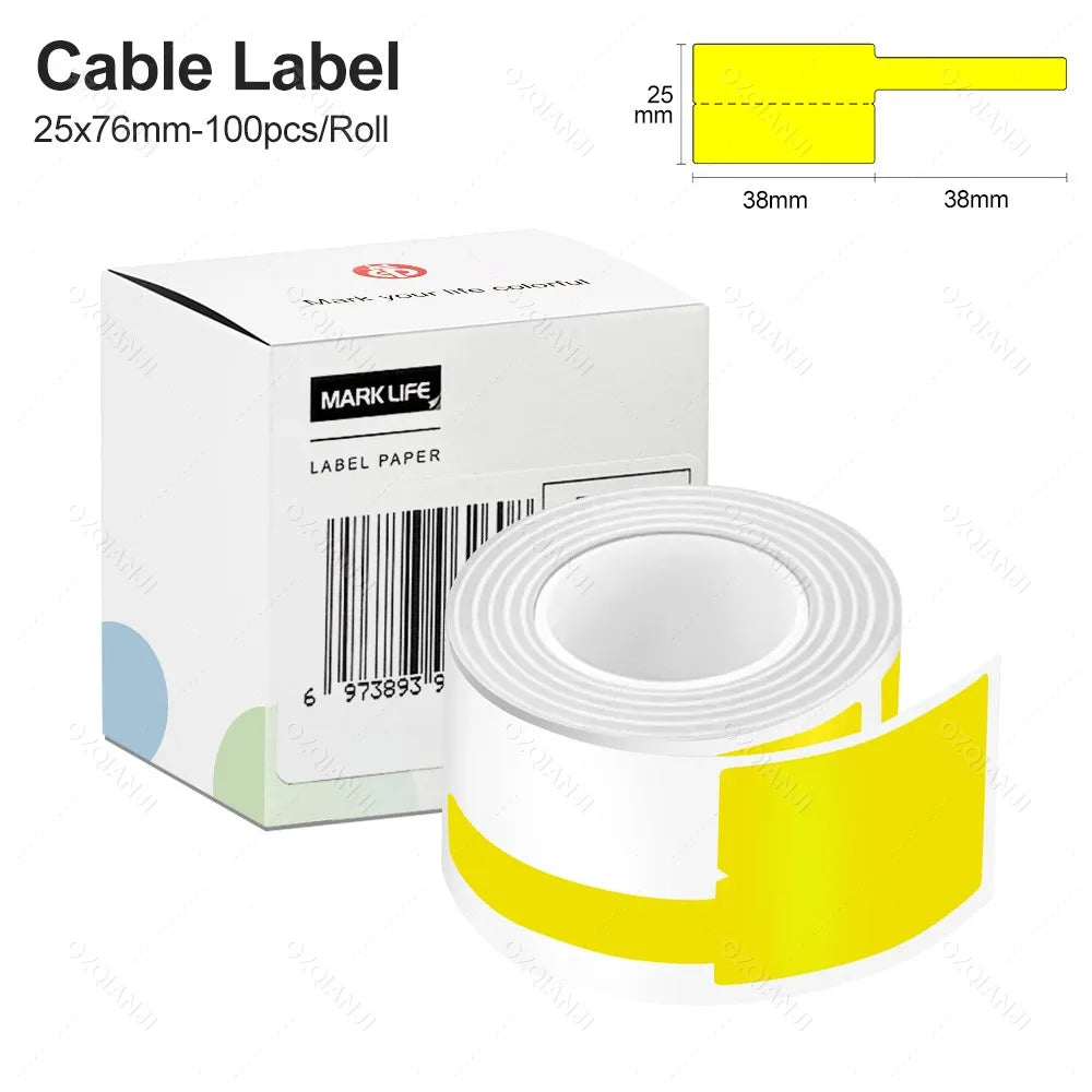 X2 Thermal RFID Label Sticker Adhesive Label Paper Tape 40*30mm 50*30mm for M110 M220 M200 P50 X2 E210 P2 N20 Label Printer