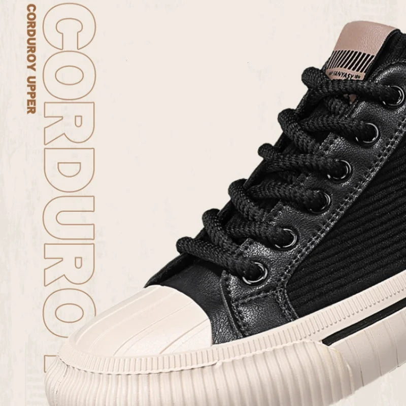 Fashion Men's Walking Sneakers Outdoor Man Casual Shoes Breathable Lightweight Board Shoes Platform Sport Footwear Running Shoes