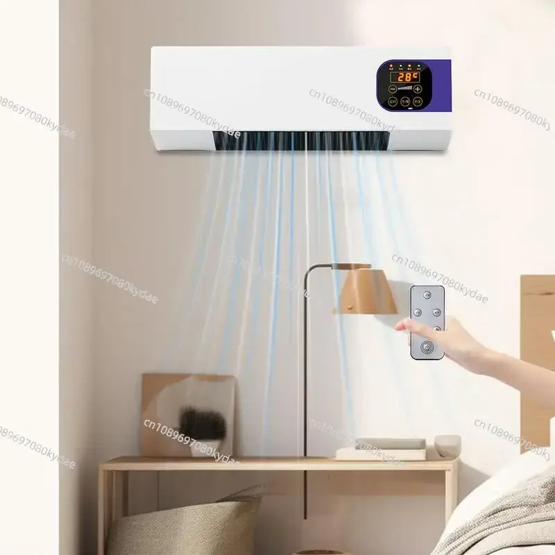 Room Air Conditioners 2000W Wall Mounted Air Conditioners with Remote Control Winter Warmer Small Multifunctional Cooling