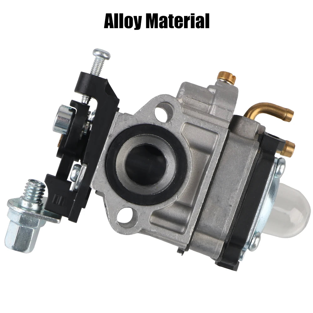 Scooter Brushcutter Carburetor 11mm Carburetor For 40CC 43CC 49CC 2-Stroke Pocket Bike Scooter Carb For Trimmer Cutter Chainsaw