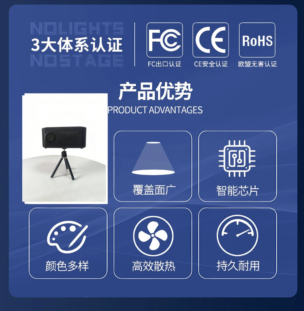 Dynamic Firefly Starry Sky Projection Light Ambient Light Outdoor Waterproof Gypsy LED Light