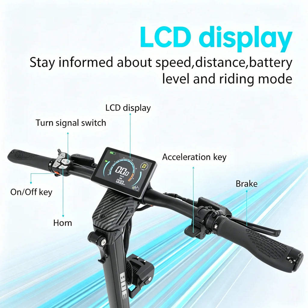 High Power Dual Motor 3000W*2 Electric Scooter 10 Inch Anti-Shock Tires Foldable Adult Off Road E Scooter Long Distance Travel Scooter