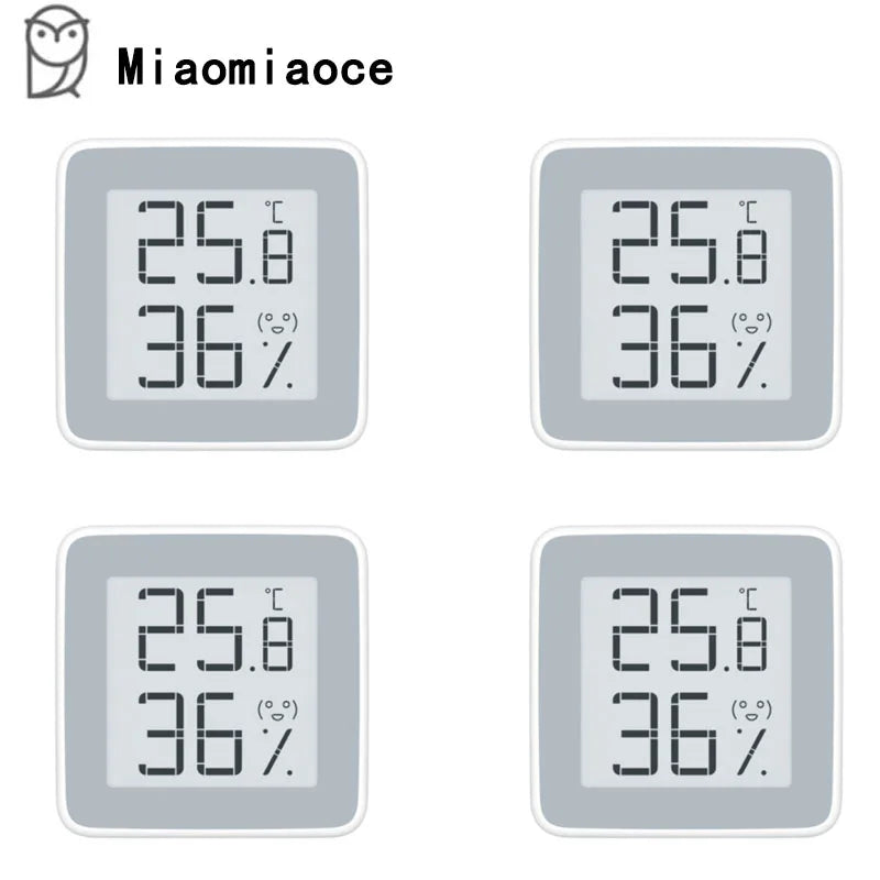 Youpin MiaoMiaoCe E-Link INK Screen Digital Moisture Meter High-Precision Thermometer Temperature Humidity Sensor