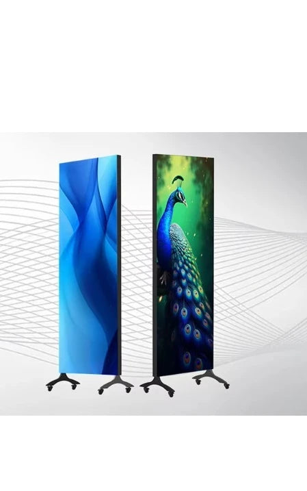 Poster Display Screen Double-faced Digital Sign Video Wall for Shopping Mall Advertising Indoor Module Mobile Panel