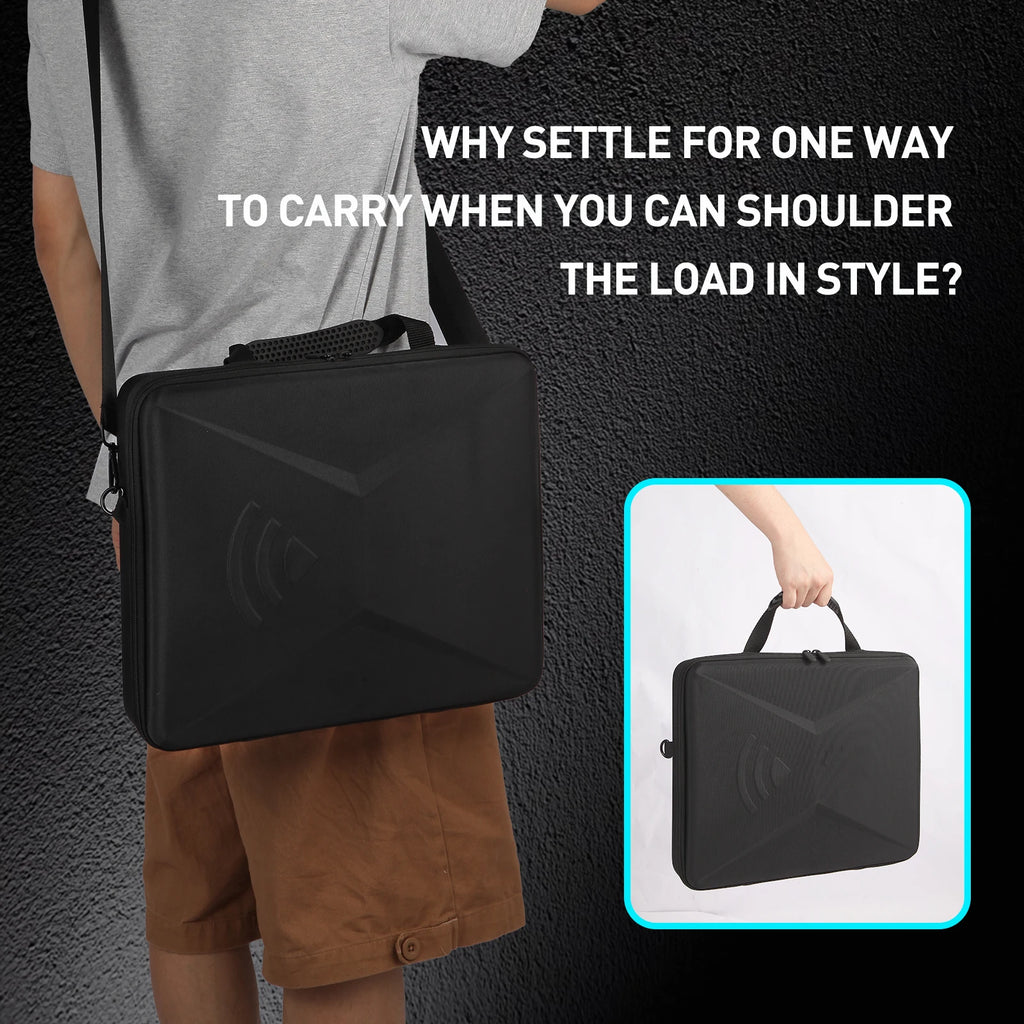 Starlink Mini Kit Hard Protective Carrying Case Waterproof Luggage Storage Bag Protective Bag Scratch-Resistant Travel Case