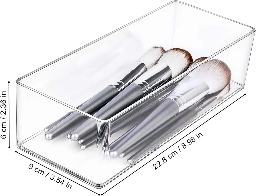 Makeup Organizer for Drawer, Makeup Organizer for Vanity, Countertop, Bathroom, Kitchen and Cabinet Storage Boxes