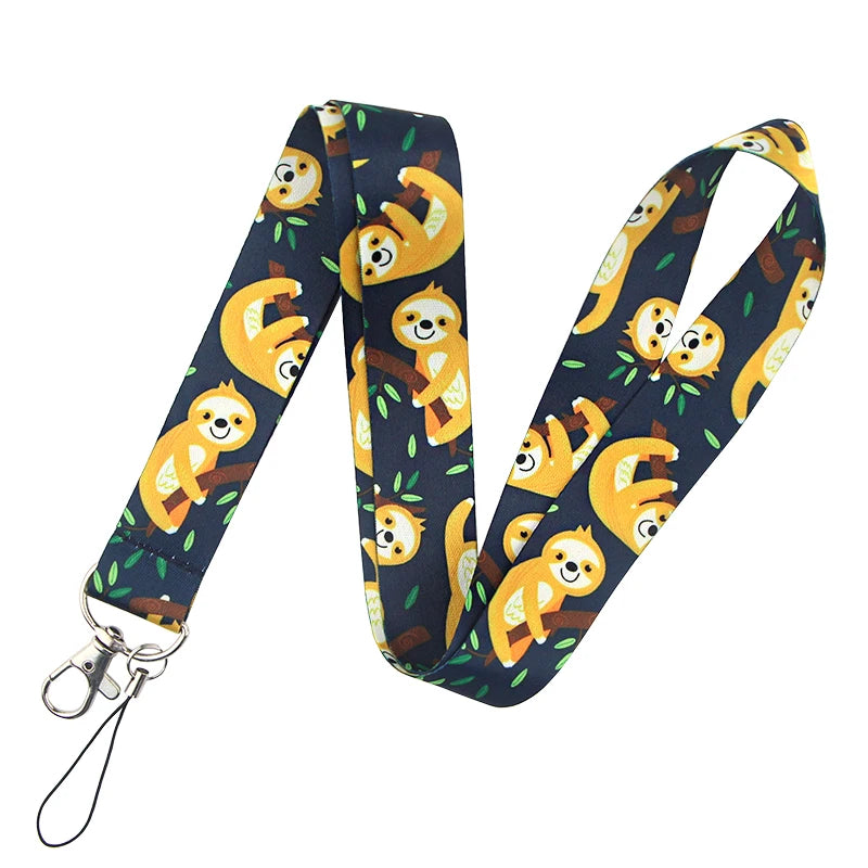 100 Designs Cute Art Lanyard for Keys Chain Badge Holder ID Credit Card Pass Hang Rope Lariat Mobile Phone Charm Accessories