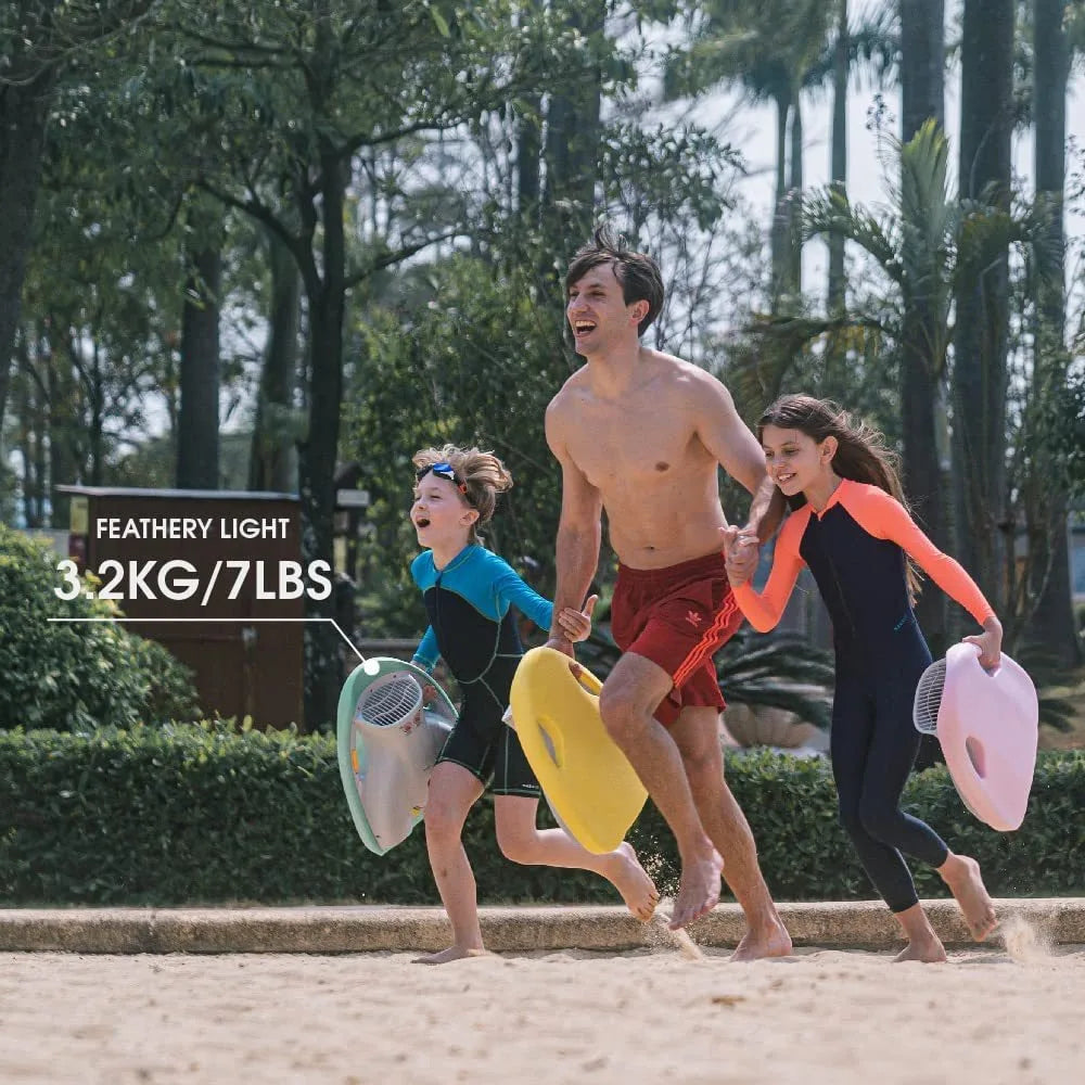 92.5Wh Lightweight Smart Electric Snorkelling Floatboard Swim Training Kickboard 3 Gear 60 Mins for Children Adults