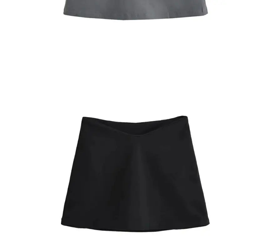 Women Summer Sexy Shorts Skirts Summer Korean Low Waist Office Ladies Mini Skirts Fashion Casual Solid A Line Skirts New