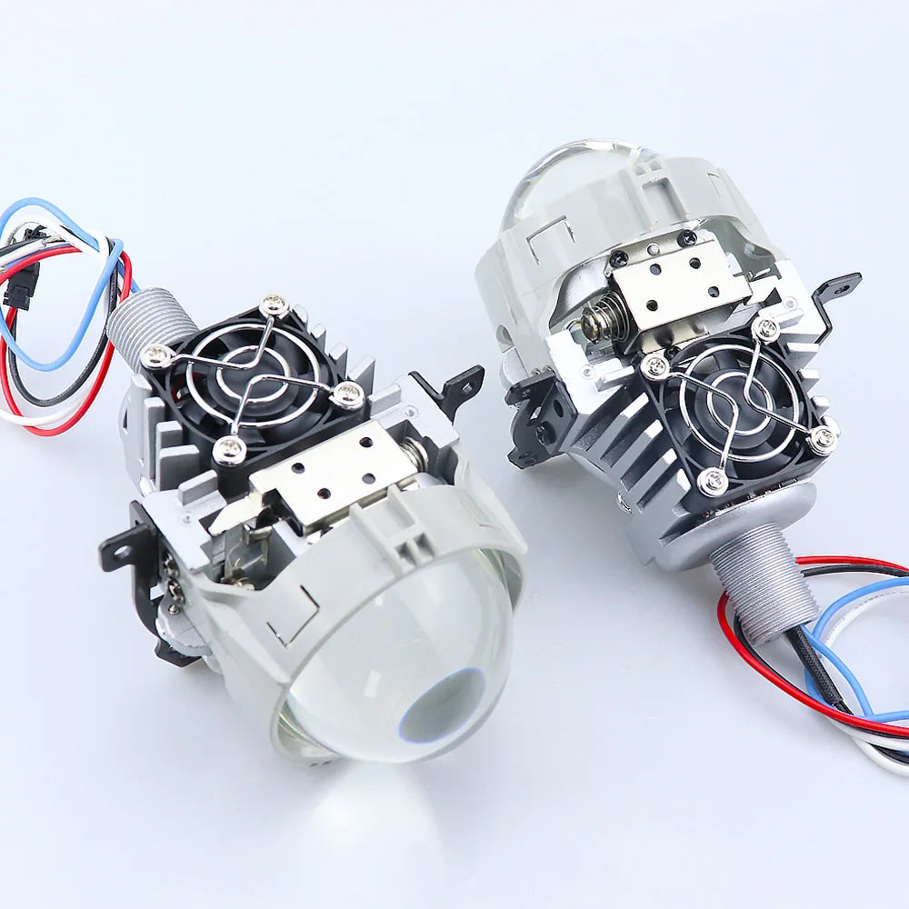 2.5 Inch Car Bi LED Projector Lens 90000LMFor H4 H7 9005 9006 High Low Beam H1 H11 H8 80W Headlights Projector Lights 12V 24V ﻿