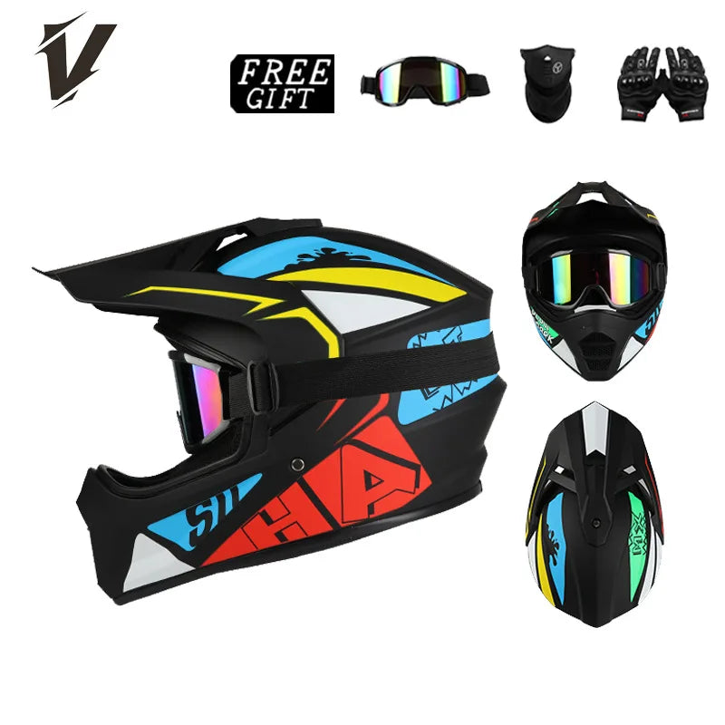 Motocross Helmet Motocross Bicycle Capacete Cross Helmet Child Motorcycle Helmet Unisex