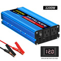 Power Inverter 10000W DC 12V to AC 110V 60HZ Pure Sine Wave Inverter with LCD Display Remote Control 4AC Outlets