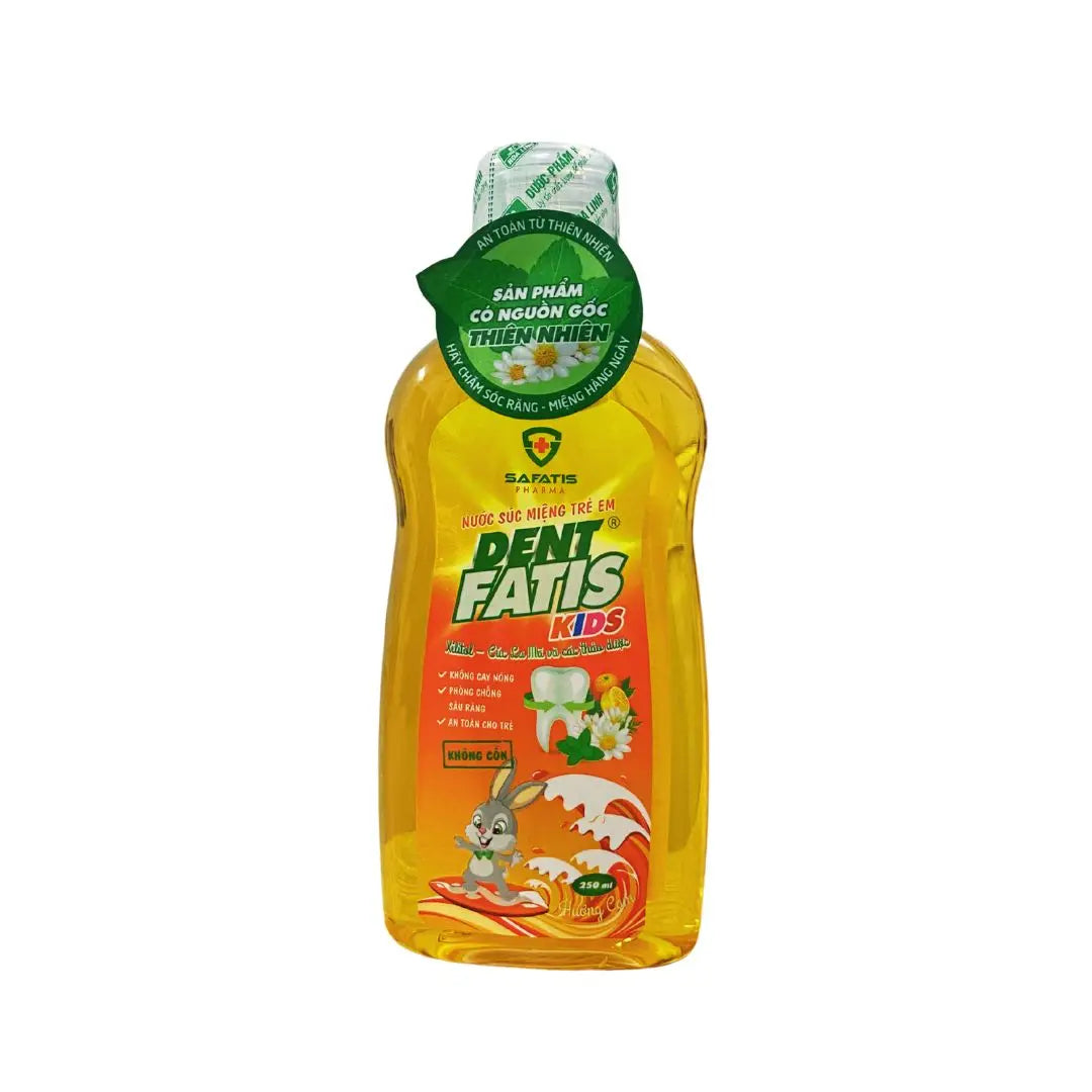 Herbal Kids Mouthwash Natural Fresh Breath Oral Care Anti-Bacteria Safe Daily Herbal Rinse