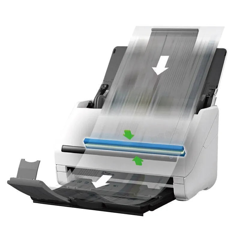 DS570WII/ES580W  High-speed Automatic Double-Sided Wi-Fi Network Office Document Scanner for A4 Format
