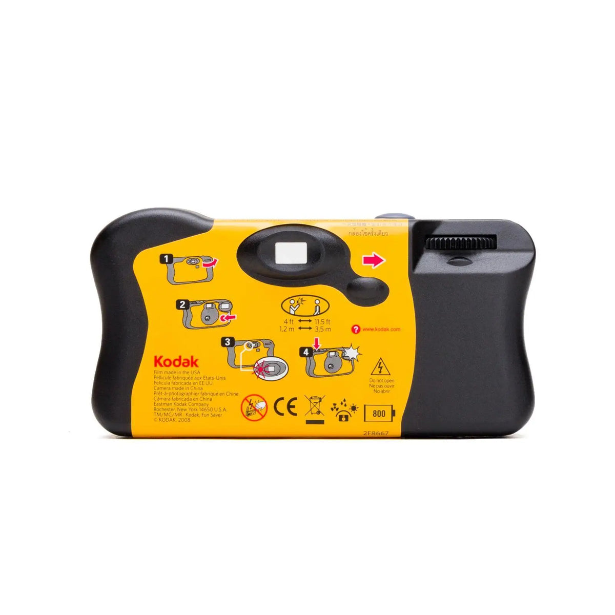 Kodak FunSaver Single Use Camera Classic  27 Sheets 39 Sheets With Flash Original 1-5 Pcs Disposable Point-and-Point Film Camera