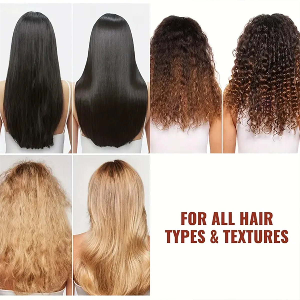 Keratin Biotin Hair Mask, Strengthening & Smoothing Treatment for Dry, Frizzy Hair