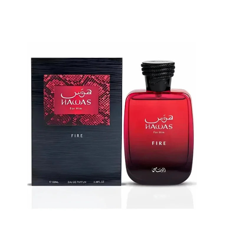 Rasasi Hawas for Him Men's Eau De Parfum – Middle Eastern Fragrance | Hawas Ice | Hawas Elixir Women's Perfume