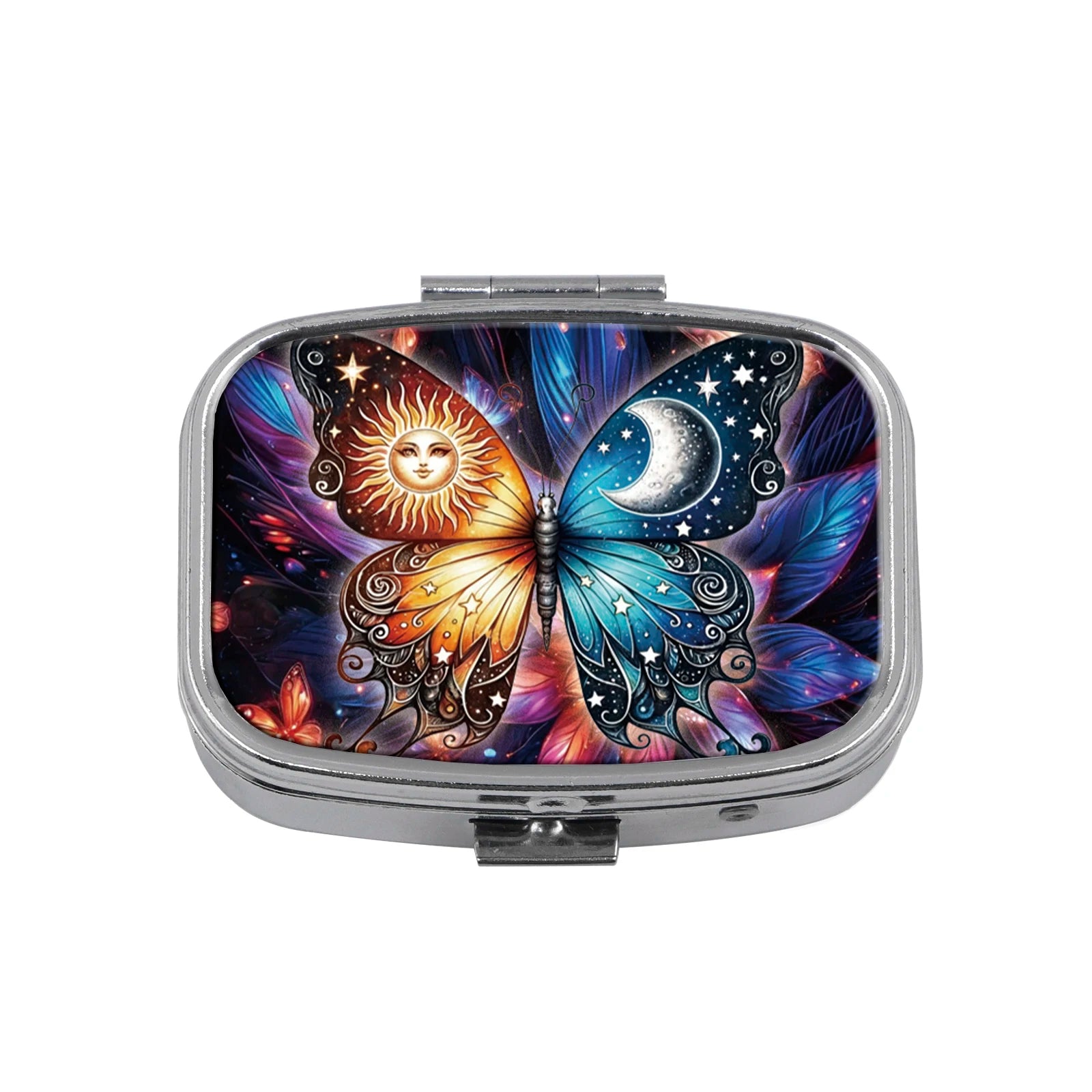 Animals Metal Medicine Box Bird Pill Packaging Health Products Butterfly Moisture Resistant Storage Case Personalized Casket