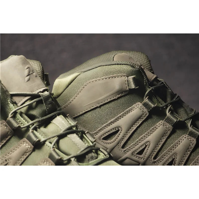 Cavalry RG Green 3D Tactical Boots Hiking Boots Green OD Green Zone Combat Boots Outdoor Sports Tactical Boots