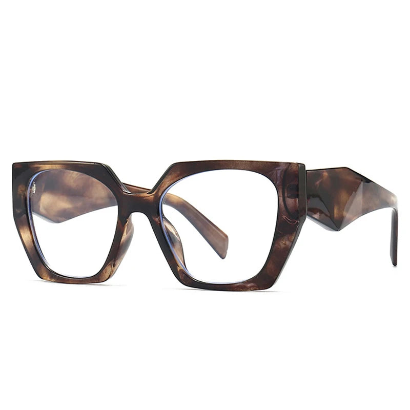 SHAUNA Retro Polygon Cat Eye Women Sunglasses Fashion Brand Designer Colorful Gradient Men Sun Glasses Shades UV400