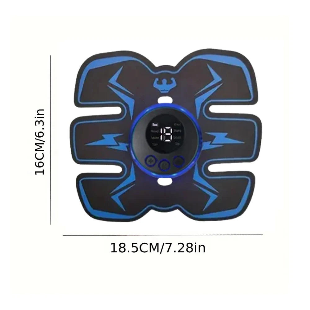 EMS Muscle Stimulator Wireless USB Rechargeable Smart Abdominal Trainer Home Fitness Professional Slimming Equipment for Sports