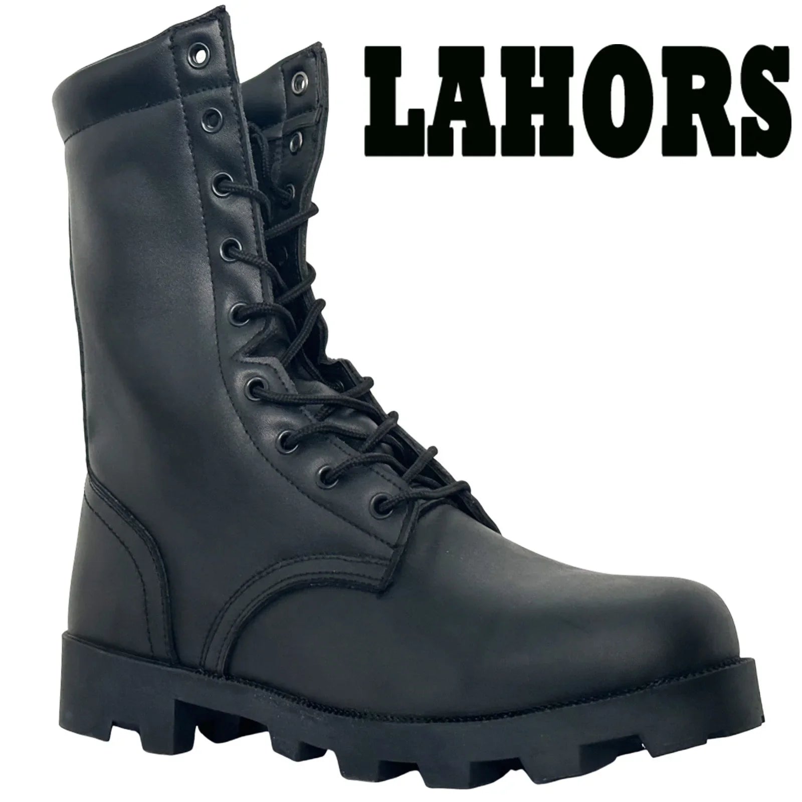 LAHORS® Original Leather Man Tactical Boots Sport Hiking Shoes Outdoor Ankle Desert Combat Boots Work Safety Shoes Botas Hombre