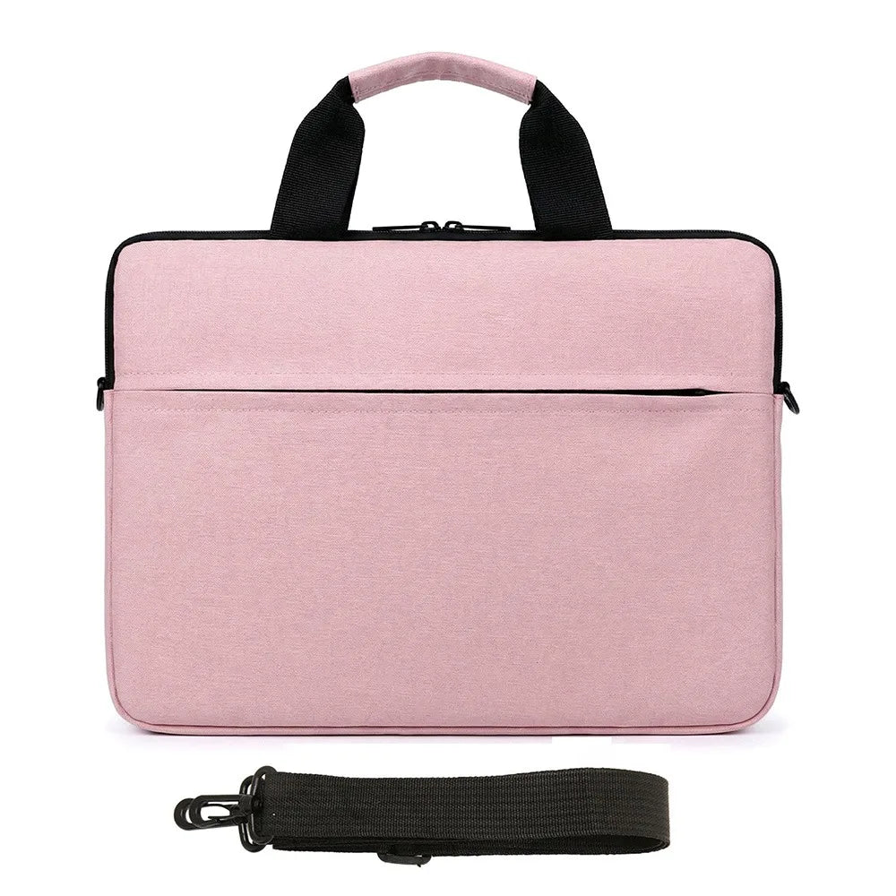 Colorful 15.6Inch Laptop Sleeve Waterproof Adjustable Shoulder Strap Handbag Shockproof Carrying Case Work Office