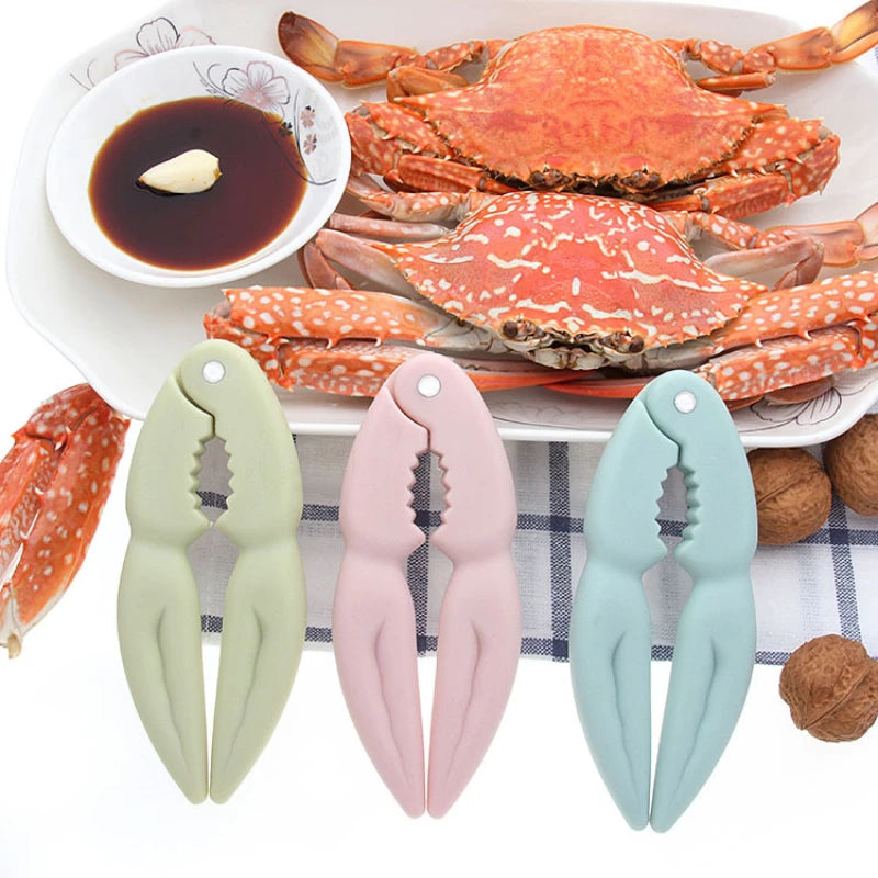 Crab Claw Lobster Crab Cracker Sheller Seafood Walnut Shell Clip Shellfish Shell Opener Seafood Tool Kitchen Gadgets Accessories