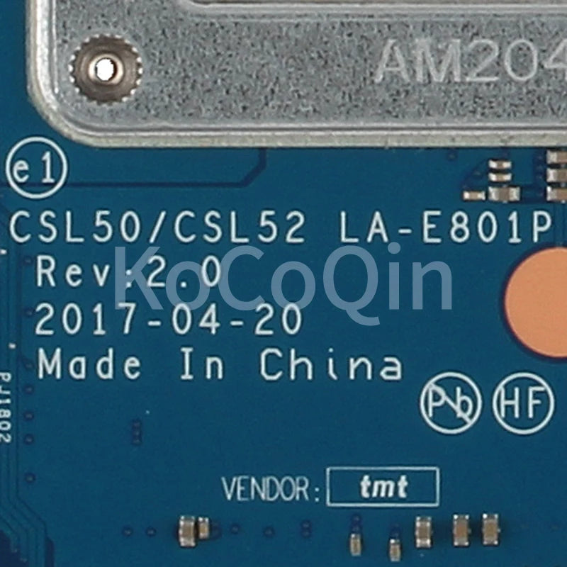 For HP 15-BS Notebook Mainboard LA-E791P LA-E801P LA-E802P Placa 924757-601 924750-001 i3i5i7 6/7/8th Laptop Motherboard Tested