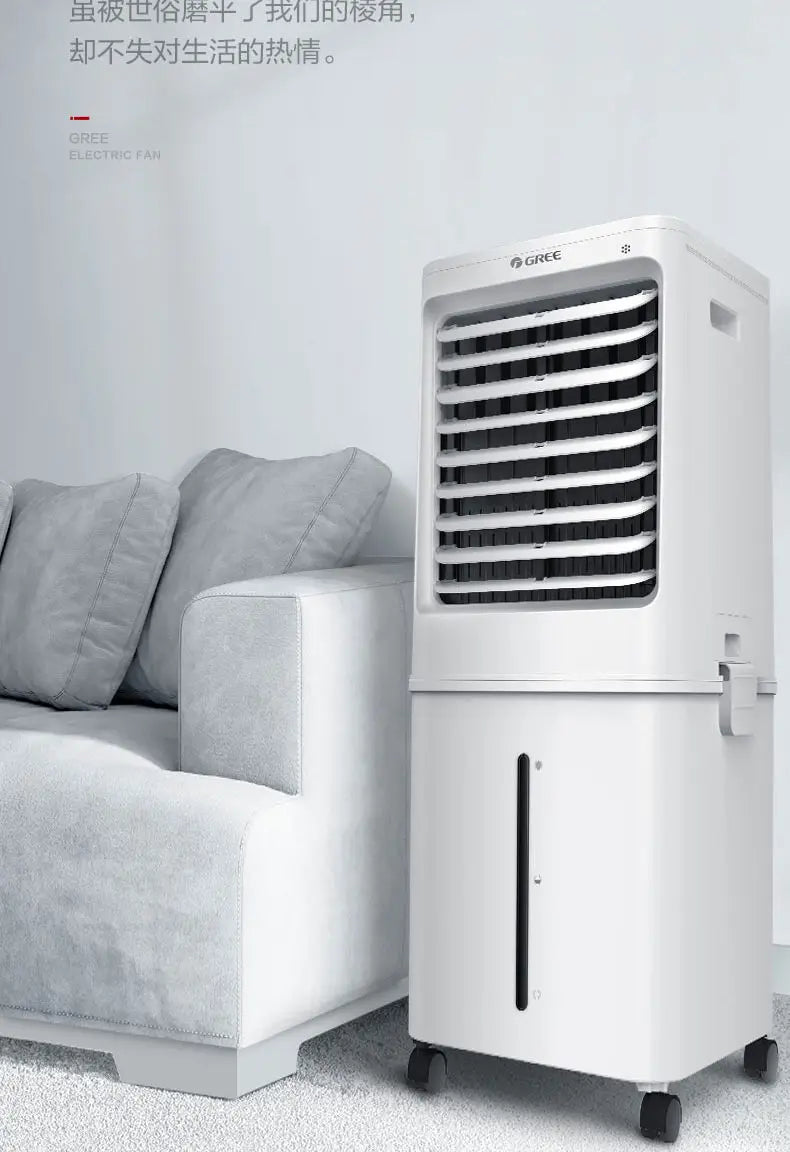Air conditioning fan water cooling 60L mobile remote control office home commercial industrial humidification