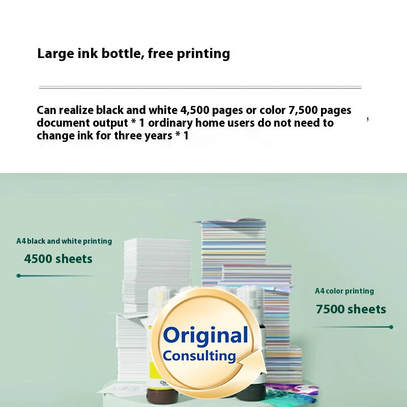 L1218 L130 L360 L380 Epso.n Inkjet Printer Color Small Printer Inkjet A4 Computer Printing Can Print Photos
