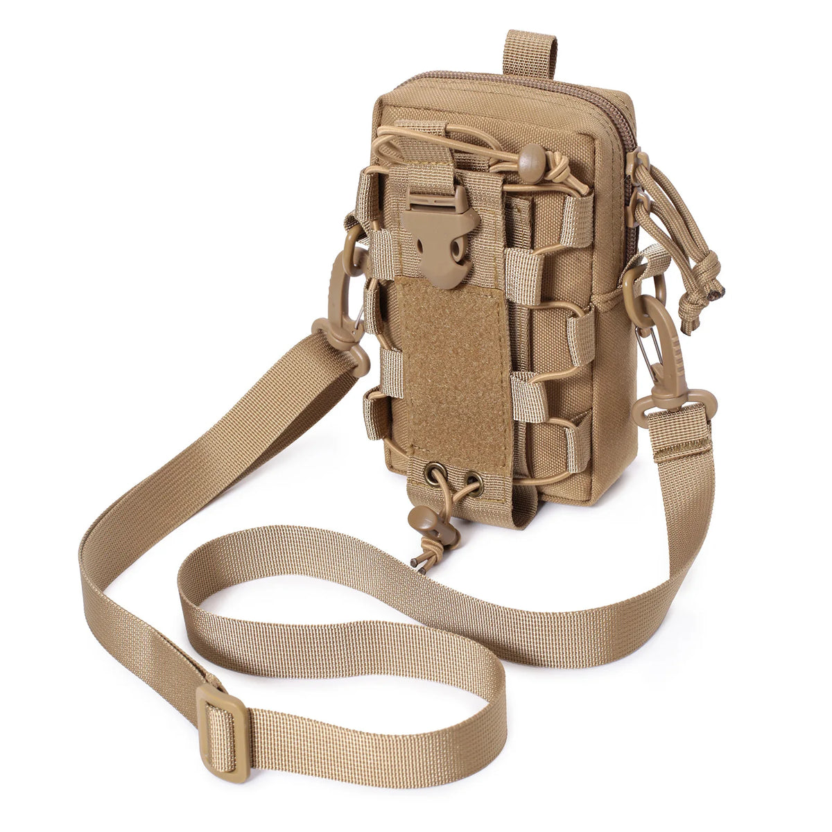 Organizer Waist Pack Bag military Molle EDC Pouch Water Bottle Canteen Kettle Carrier Outdoor Sports Phone Holder Camping Hiking