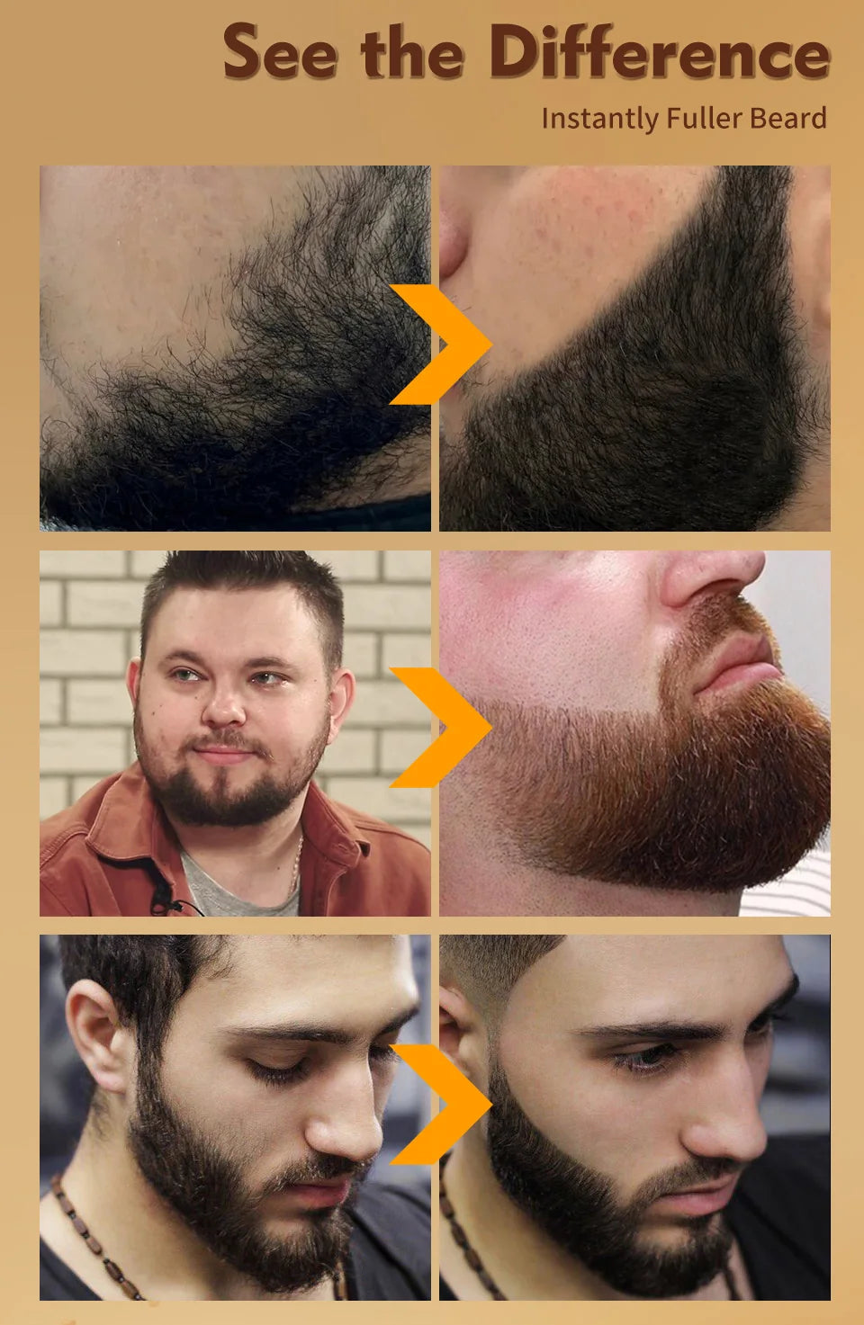 Fast Beard Filler Pen Beard Pencil Tools Natural for Men Styling Natural Hair Grower Beard Growth Pencil Waterproof Cosmetics