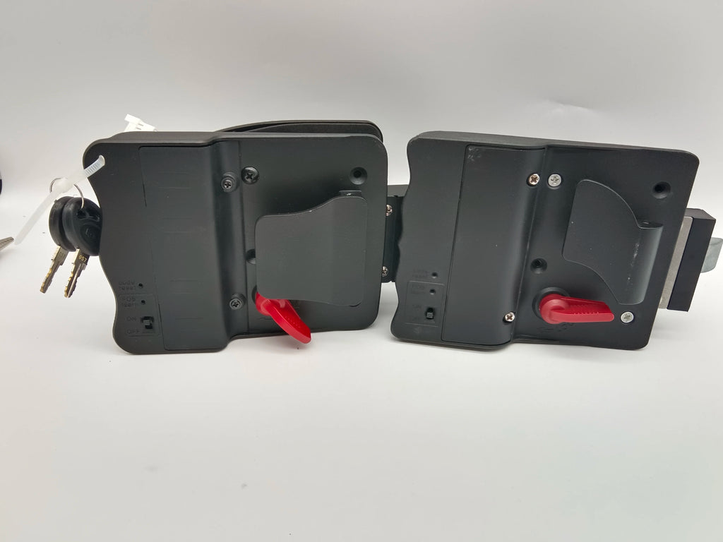 Caravana Accesorios Camping Rv Lock Fingerprint Sensor Caravan Rv Keyless Entry Door Locks Handle Latch Knob Deadbolt Bl