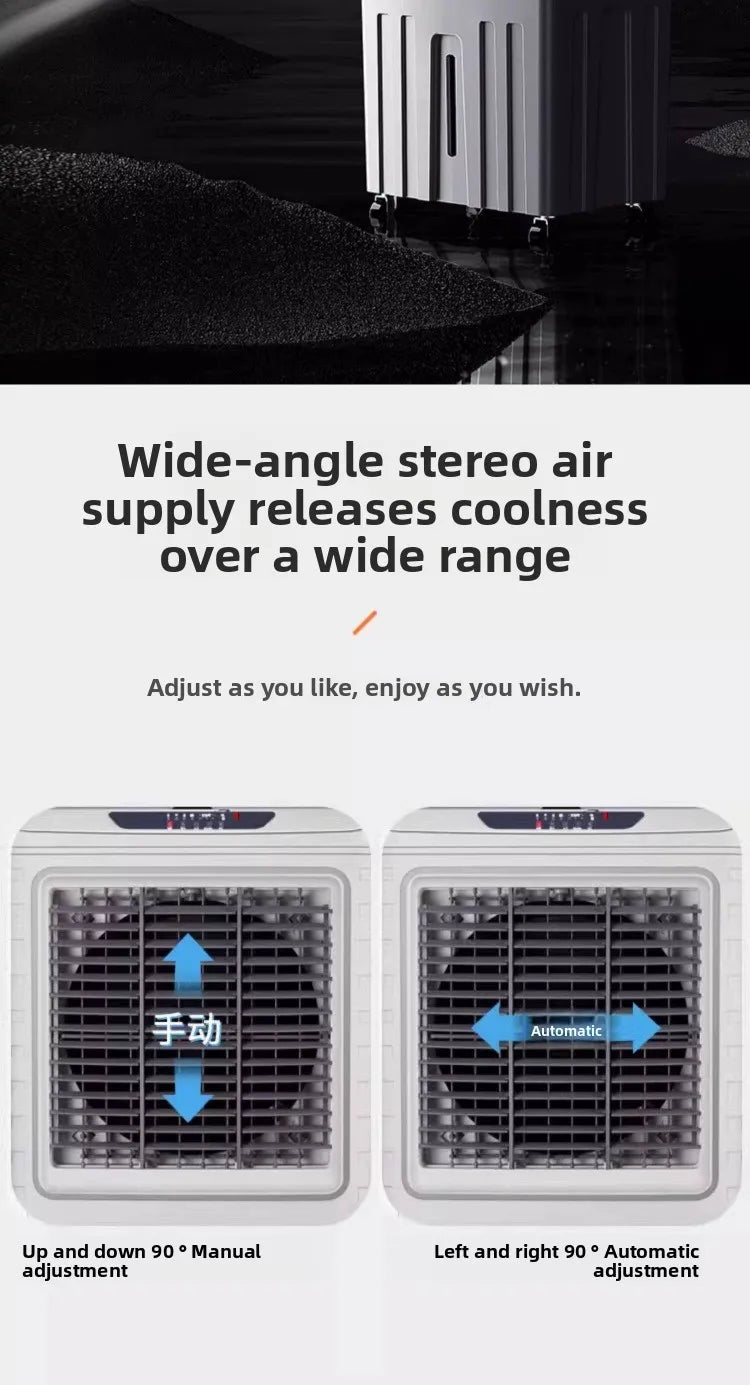 220V Chigo Cooler Fan Portable Air Conditioner Home Office Industrial Water Cooling Fan HCB1