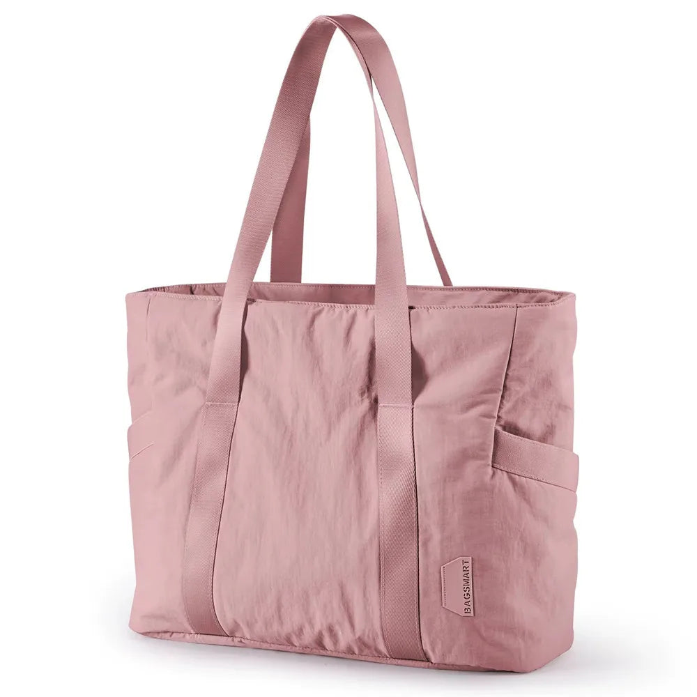 Women Tote Bag Waterproof Travel Duffel Bag Lightweight Shoulder Weekender Overnight Bag for Gyms Weekend Getaway
