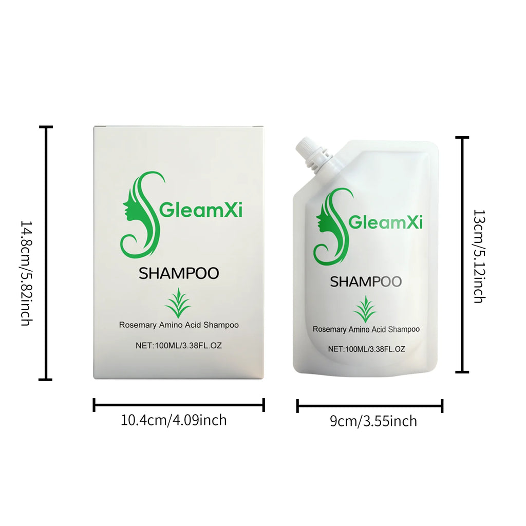 Rosemary Amino Acid Shampoo, Gentle Moisturizing Formula, Nourishing Scalp Care, Boost Hair Resilience for Weak Hair Strands