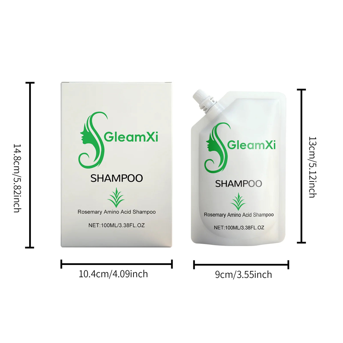 Rosemary Amino Acid Shampoo, Gentle Moisturizing Formula, Nourishing Scalp Care, Boost Hair Resilience for Weak Hair Strands