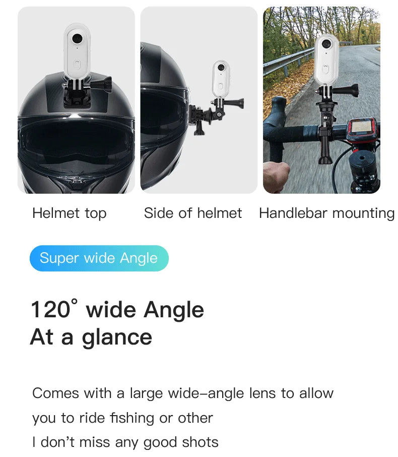Waterproof Action 4K Camera 1080P Ultra Mini Wireless WiFi POV Bodycam for Bicycle Motorcycle Pocket Sports Recording HD Quality