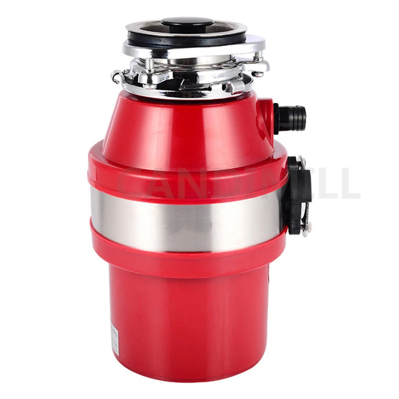 370W Food Garbage Disposal Crusher Grinder Sink Food Waste Disposer Kitchen Food Residue Garbage Processor
