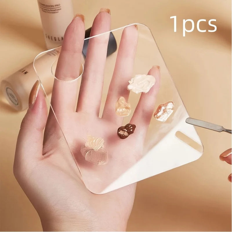 1pcs Makeup Palette Cosmetics Palette Nail Beauty Makeup Art Tool Eye Shadow Eyelash Makeup Professional Pigment Mixing